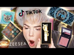 YO WTF?? Testing *VIRAL* TikTok Makeup... I'm SHOCKED.