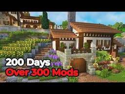 What Happens When You Build a Farm in Minecraft with 300 Mods?