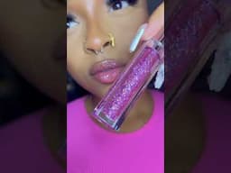 Best glitter gloss everrr💕🛍️ “ bougie “ lip gloss ! #makeup #lipgloss #smallbusiness