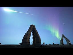 Fireball Above Iceland