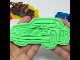 Chick Hicks of Animation Cars, Surprise Toys, and Play-Doh Molds #shorts