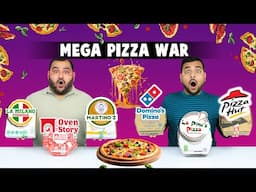 Mega Pizza War | All Pizza Brands Competition | Food Challenge | Viwa Food World