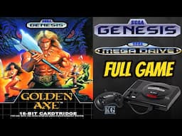 Golden Axe | GENESIS/MEGA DRIVE | 4K60ᶠᵖˢ UHD🔴| Gameplay Walkthrough Longplay Full Movie Game