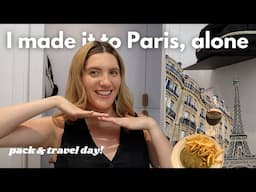 pack & travel with me to PARIS 🇫🇷✈️