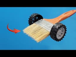 Save Millions of Dollars! 8 ways to turn old paint brushes into useful items to change your life