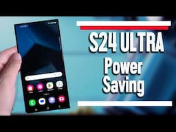 Samsung Galaxy S24 Ultra How to Turn On Off Power Saving |  S24 Ultra S24+