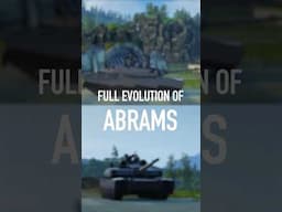 Evolution of Abrams #armoredwarfare  #usa #history