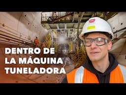 Así funciona la máquina tuneladora del Metro de Santiago