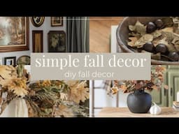 7 DIY Fall Decor Ideas | Fall Decorate with Me | Farmhouse Fall Decor