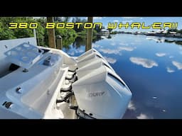 Water Pump Problems!! Sweet 380 Boston Whaler!! #Jabsco #BostonWhaler #Mercury