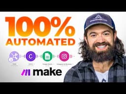 How To Automate 100 Instagram Posts in 30 minutes (Alex Hormozi Style)