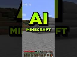 AI MINECRAFT is CRAZY!!