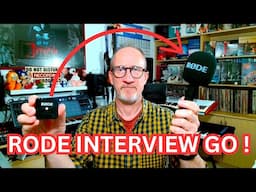 Turn your RODE Wireless GO Mic into a Full Size Handheld Wireless MIC with the Interview Go !!