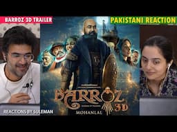 Pakistani Couple Reacts To Barroz 3d - Guardian Of Treasure | Virtual 3d Trailer | Mohanlal