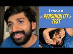 I took a Personality Test | Kishen Das