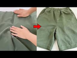 DIY Men's Shorts: Easy Sewing Tutorial