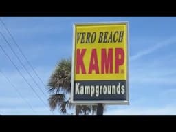 RV Campground Reviews:  Vero Beach Kamp