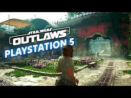 Star Wars Outlaws - Playstation 5 Graphics Review! Performance Mode and Graphics Modes!