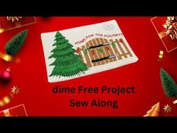 What Makes This Holiday Mug Rug Free Embroidery Design So Special?