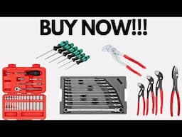 THIS is the BEST Time to BUY Tools