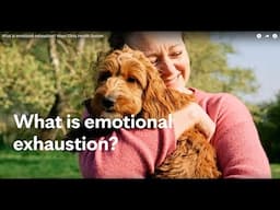 What is emotional exhaustion? Mayo Clinic Health System