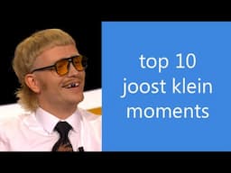 Top 10 Joost Klein Moments〡De Slimste Mens (België)