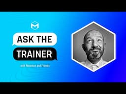 #AskTheTrainer | Ask Me Anything! | November 7th, 2024