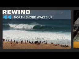 Pipeline, Sunset Beach Enjoy Firing Weekend of Pumping Surf!