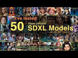 Reviewing & Rating 50 SDXL models