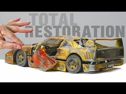 Turning $1 Car into $2000 Car – Restoration of an Abandoned Destroyed Car