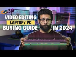 Laptop Buying Guide For Video Editing, Content creators | Best laptop/PC for video editing 2024