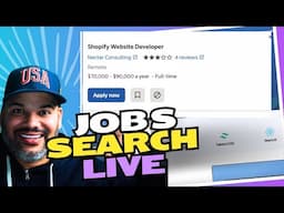 🔴Web Developer LIVE: Job Hunt for Junior & Entry-Level Positions! 🔴