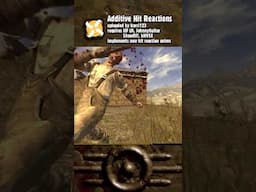 Additive Hit Reactions Mod in #Fallout New Vegas