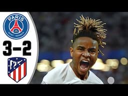 PSG vs Atletico Madrid 3-2 | Extended Highlights and Goals- HD