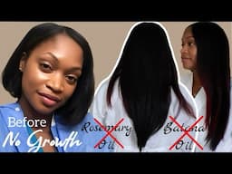 The ONLY Hair Oil YOU WILL EVER NEED for Hair Regrowth and Thickening (WITH BEFORE AND AFTER PICS)