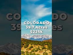 39 Acres of COLORADO Land for Sale with Power for $225k • LANDIO