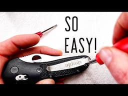 CLEAN Your Pocket Knife Like a PRO in Under 5 Minutes