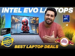 Best Laptop Deals on Flipkart Big Billion Days & Amazon Great Indian Festival Sale 🔥 (EVO Laptops) ⚡