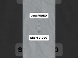 Convert Long Videos To Short #podcastediting #longtoshort