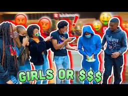 WOULD YOU RATHER HAVE $$$ OR THE GIRLS?? (PUBLIC INTERVIEW) | Aryial Symone