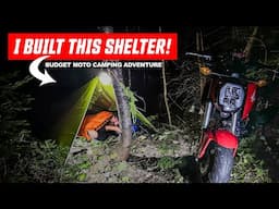 I camped cheap! Budget Gear (Under $150) Motorcycle Camping Adventure