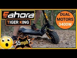 Dual Motor, Eahora Tiger King, 50+Mph E-Scooter **Teaser**