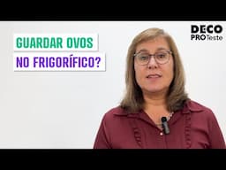 Ovos: devo guardar dentro ou fora do frigorífico?