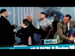 MASSIVE FIGHT - TOMMY FURY ATTACKS DARREN TILL AT PRESS CONFERENCE (CRAZY)