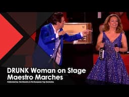 DRUNK WOMAN ON STAGE | Maestro Marches - The Maestro & The European Pop Orchestra (Official Video)