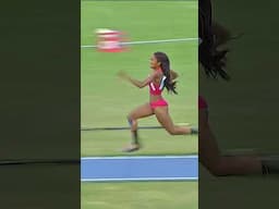 Time flies, so does Tara Davis-Woodhall 🪽 #athlete #longjump #fly #usa