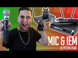 Product Spotlight: the BEST BUDGET Mic (Under $500) | LD Systems U500 Wireless Mic & IEM (Review)