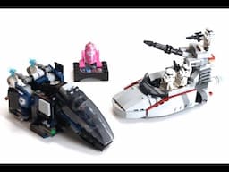 Review: LEGO Star Wars 40755 Imperial Dropship vs. Rebel Scout Speeder