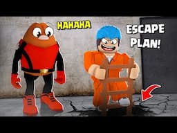 Killa Bean Story | ROBLOX | WE ESCAPE IN PRISON WHILE THE GUARD IS SLEEPING!