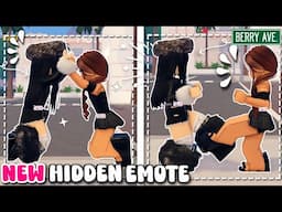 **UNLOCK** NEW HIDDEN EMOTE IN BERRY AVENUE 🔥😍